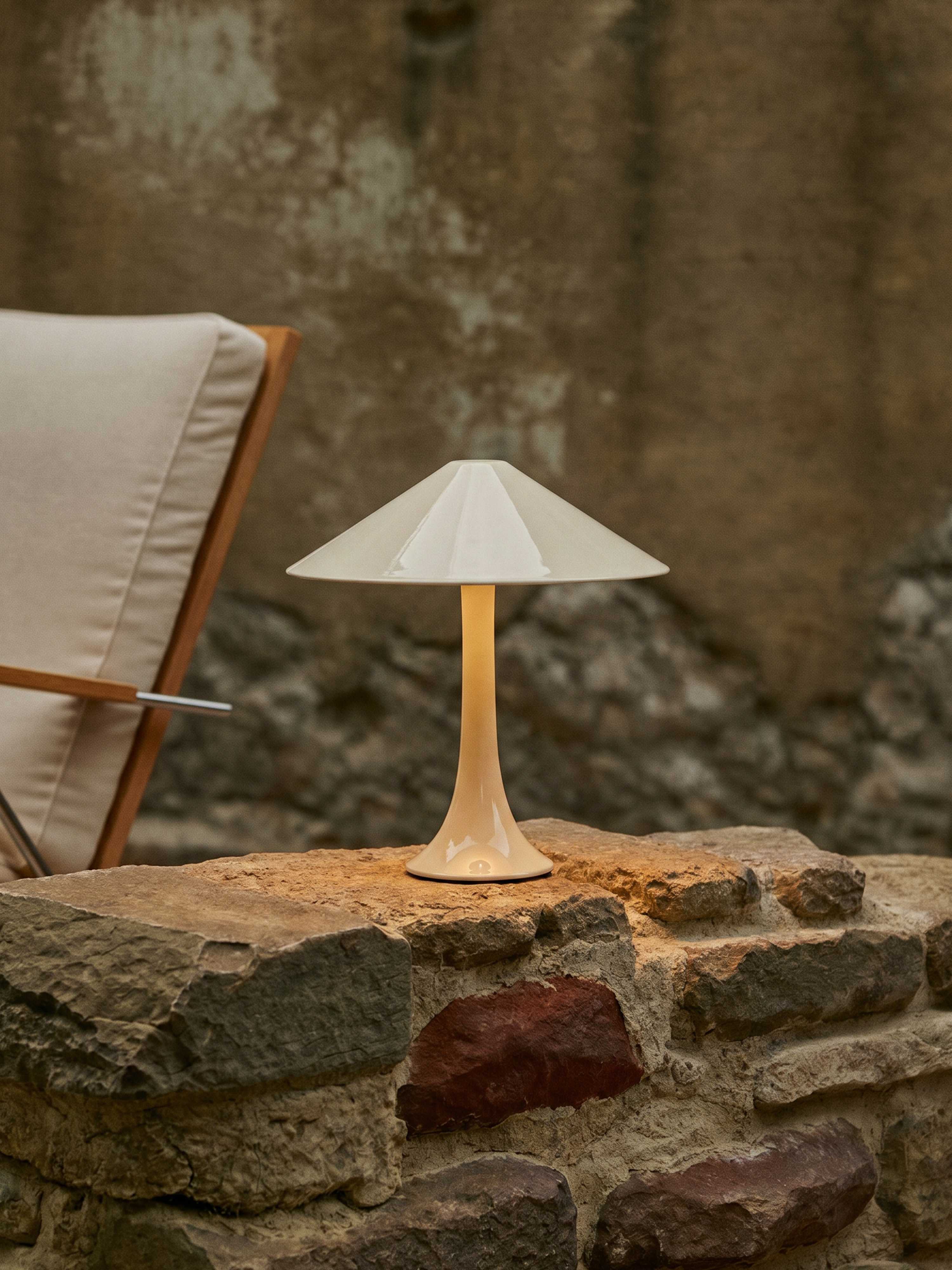 Nova Large Portable Lamp | Lemon