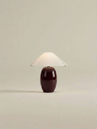 Maríel Tragbare Lampe | Rote Keramik