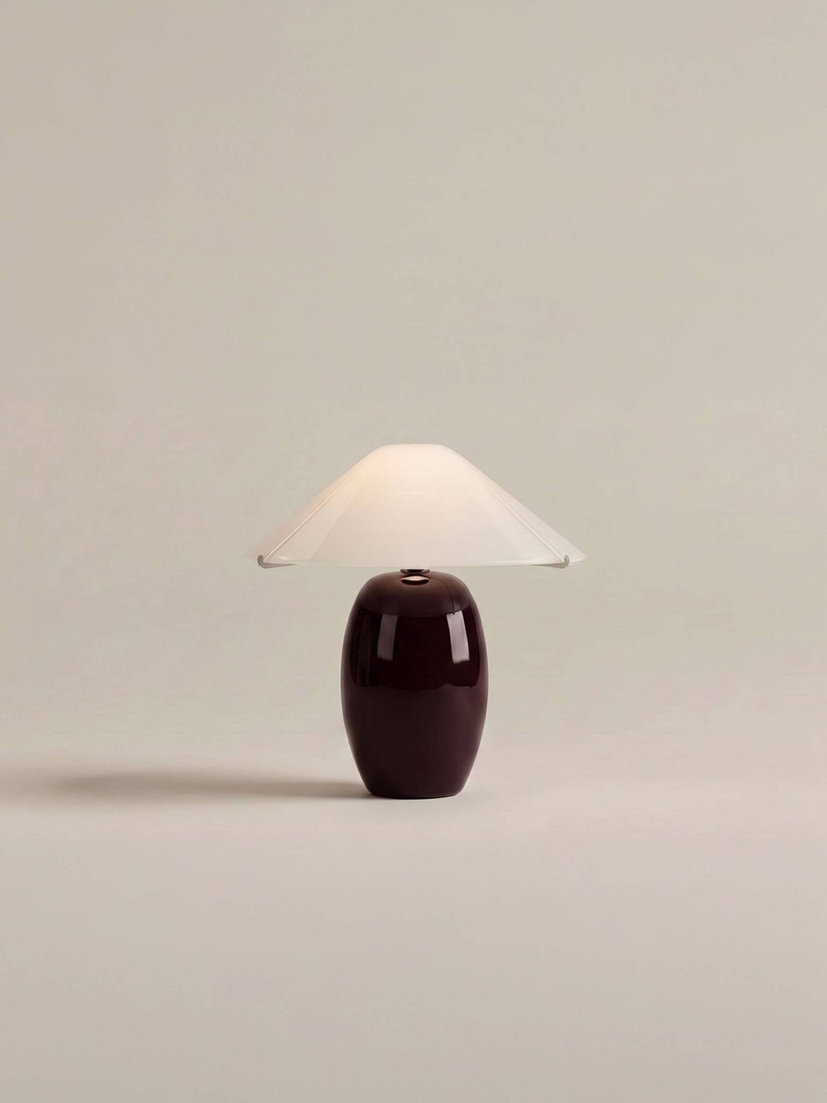 Maríel Tragbare Lampe | Rote Keramik