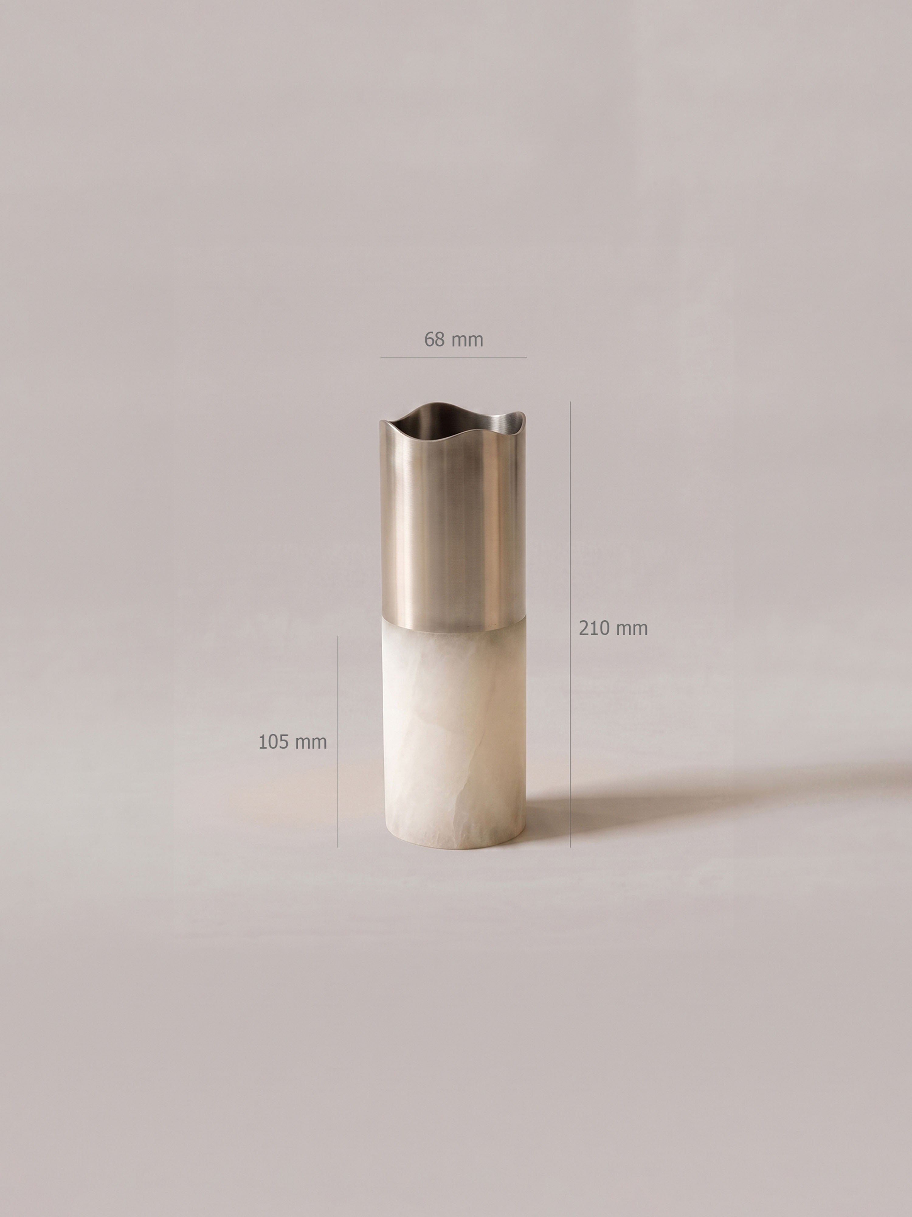 Forma Mini-Taschenlampe | Alabaster