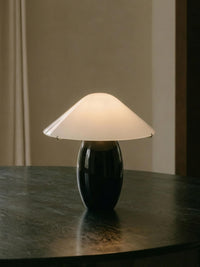 Maríel Portable Lamp | Ceramic Black