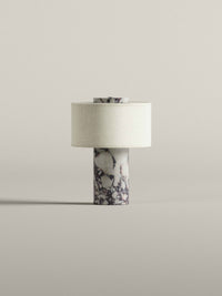 Auríe Portable Lamp | Calacatta Viola
