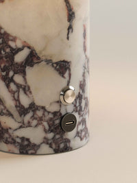 Auríe Portable Lamp | Calacatta Viola
