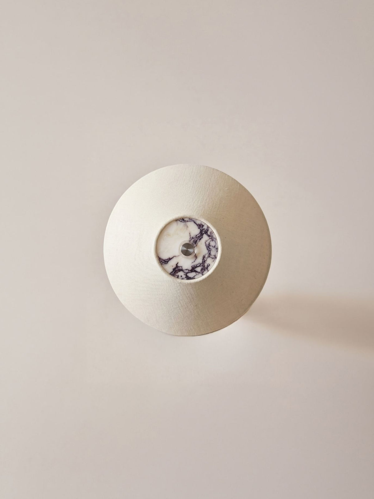 Rossa Tragbare Lampe | Calacatta Viola & Leinen