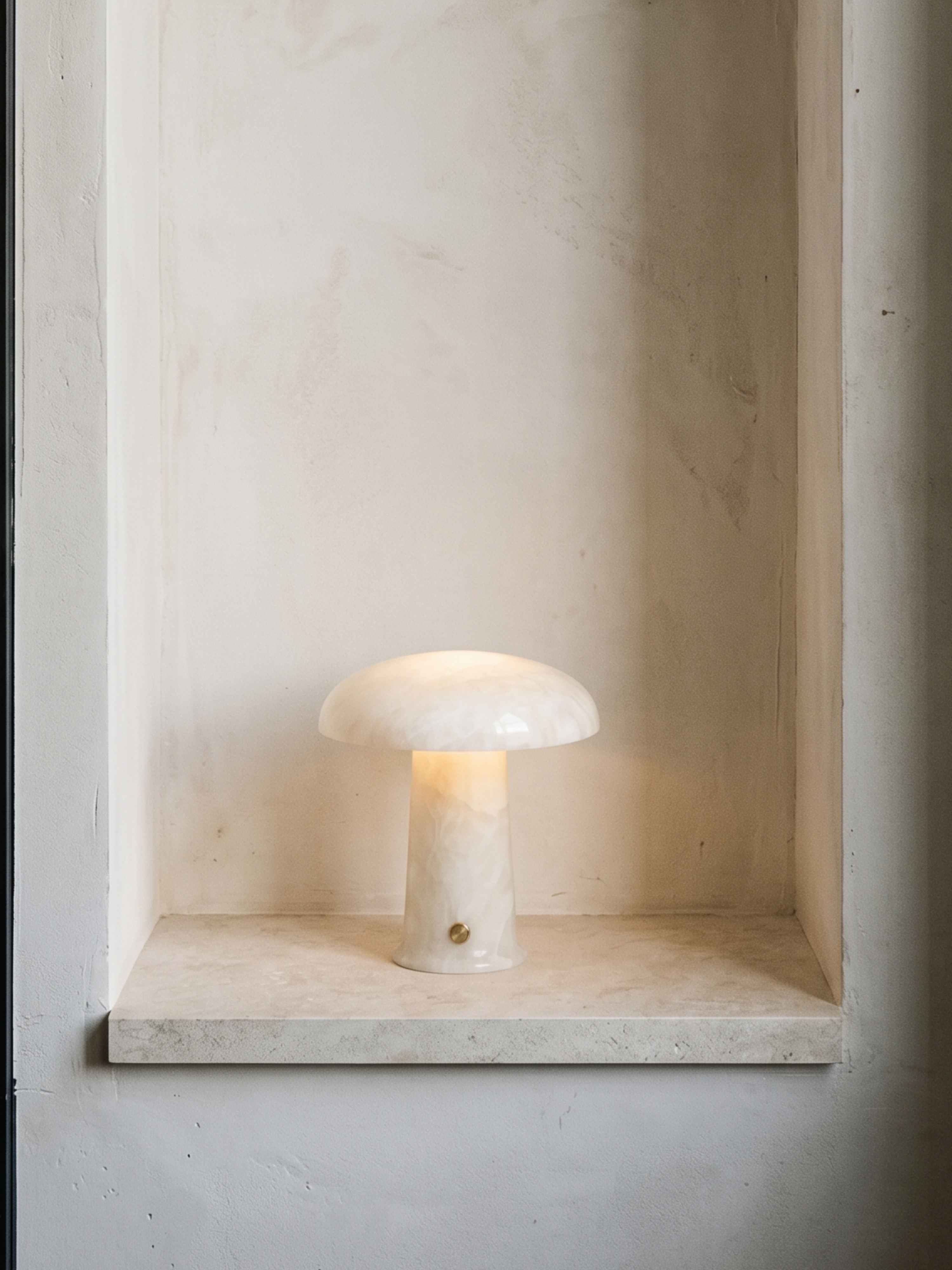 Maríel tragbare Lampe | Keramikblau