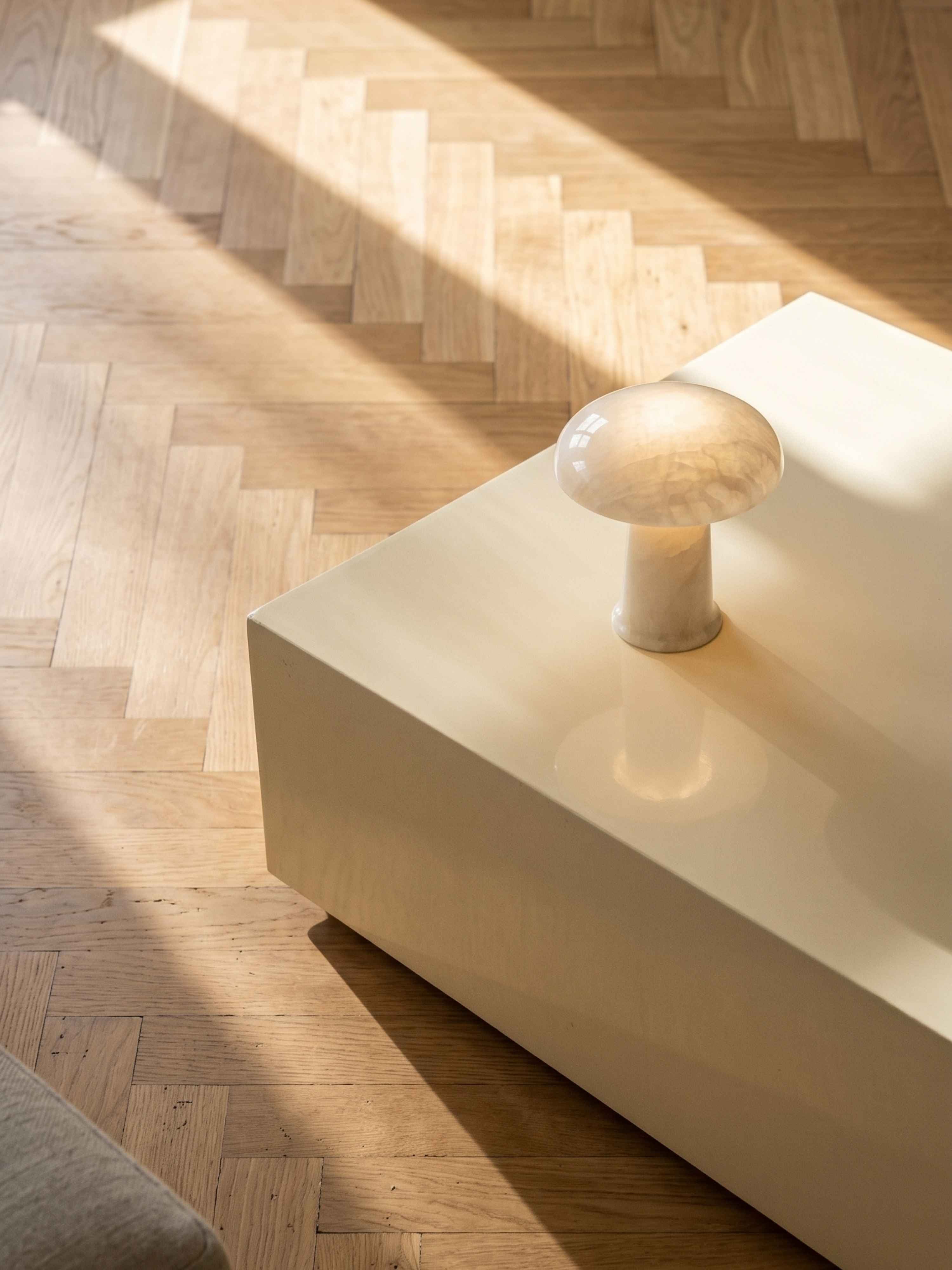 Maríel tragbare Lampe | Keramikblau