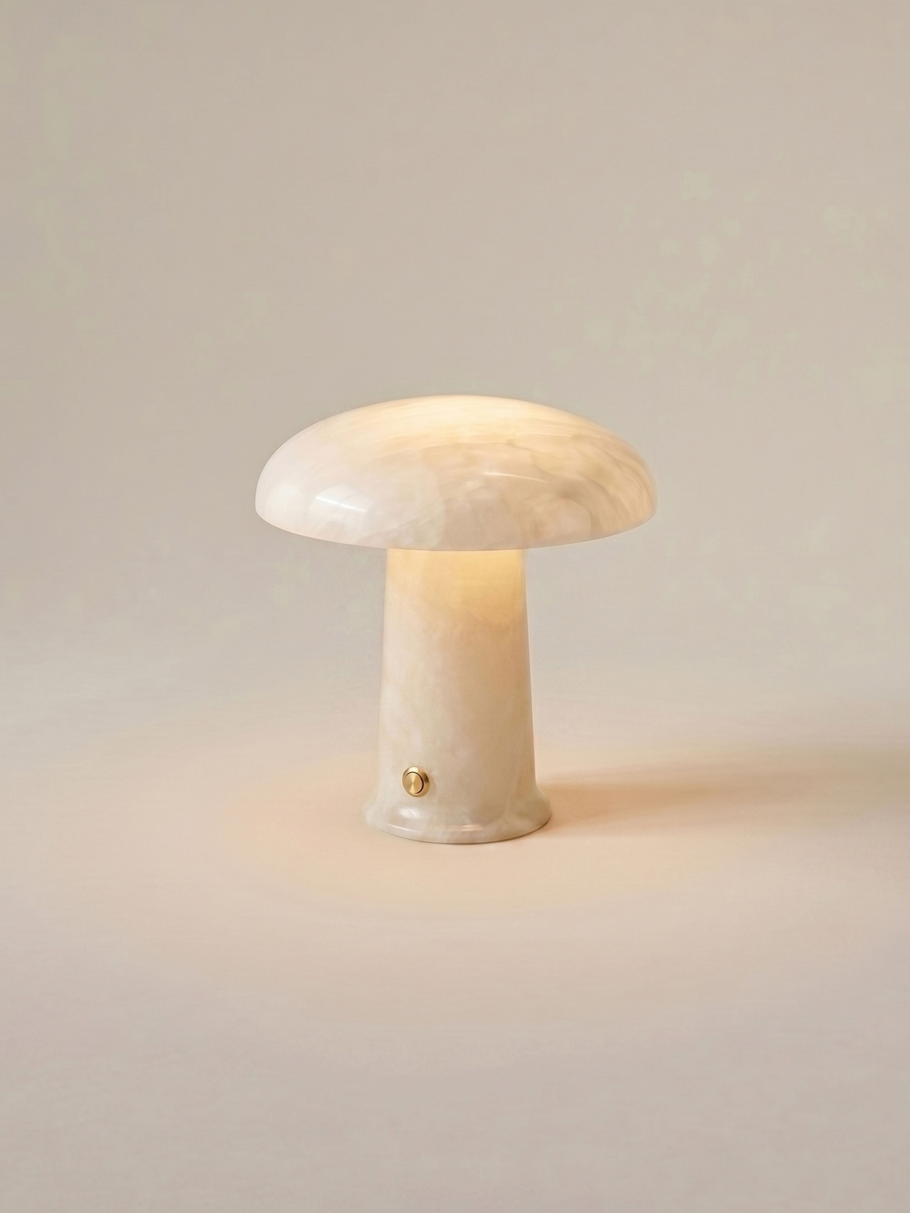 Maríel tragbare Lampe | Keramikblau