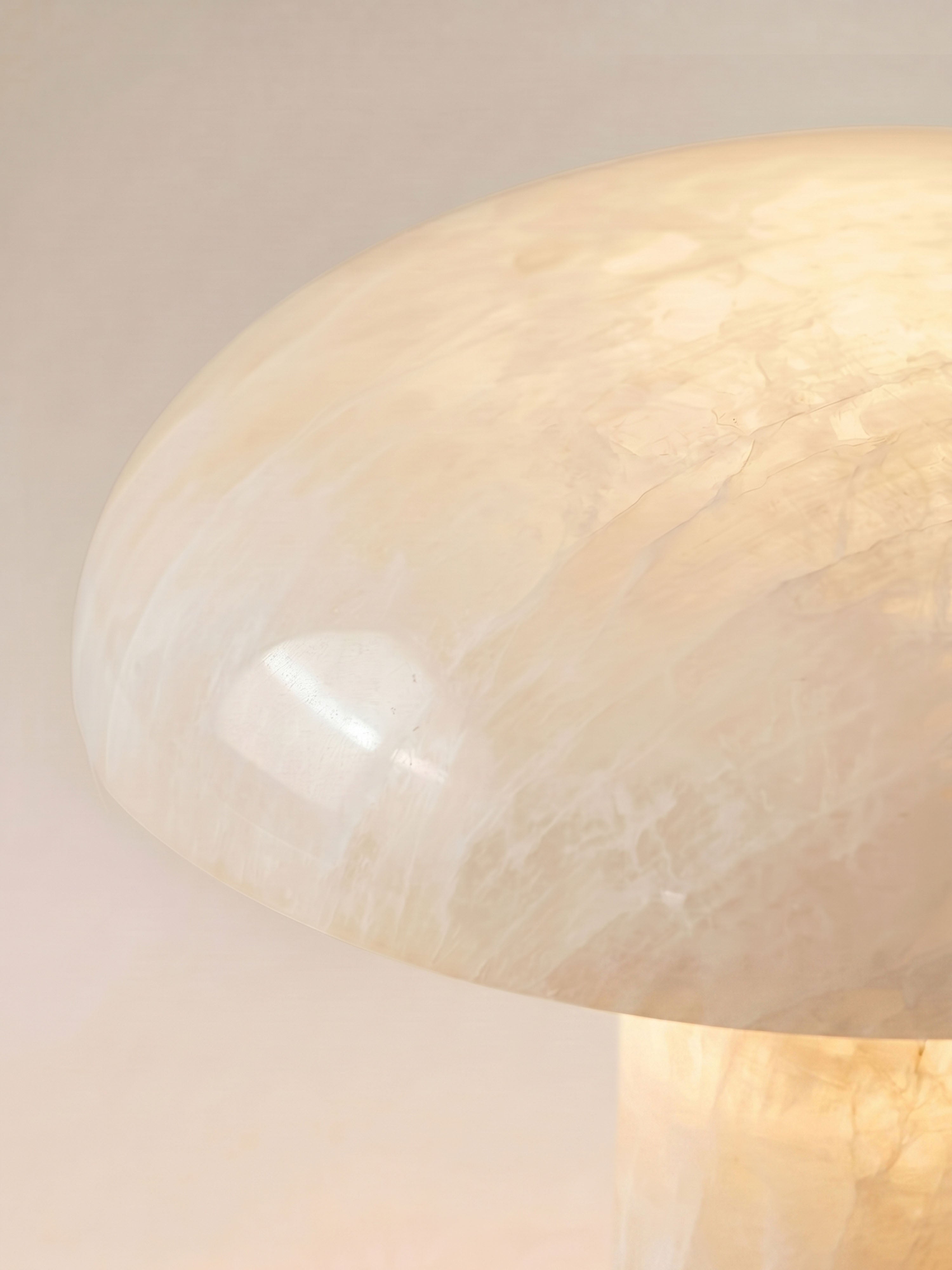 Maríel tragbare Lampe | Keramikblau