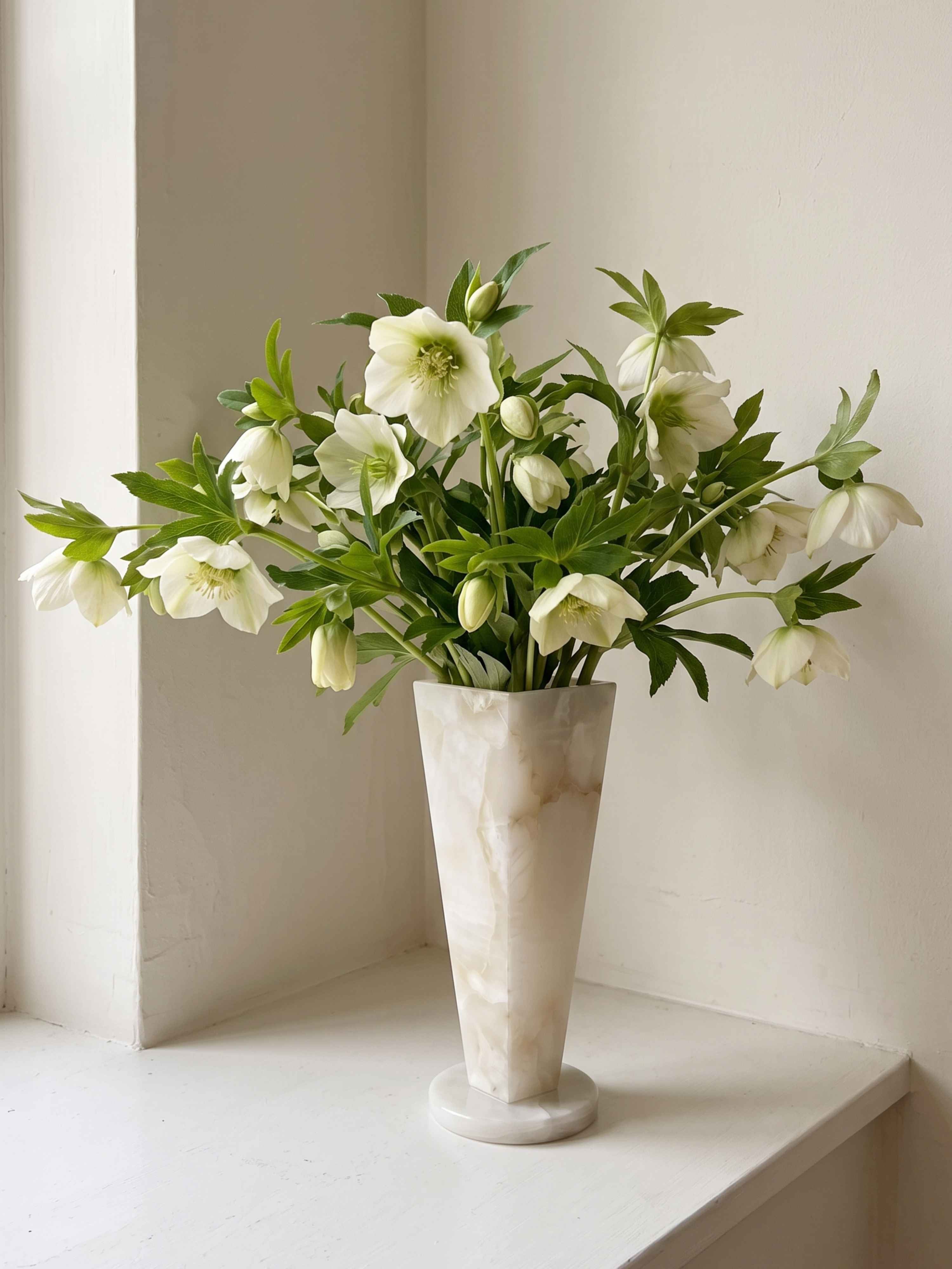 The Elva Vase | Alabaster