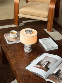 Auríe Portable Lamp | Calacatta Viola